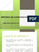 Metodos de Capacitacion Externa