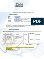 PPTO 803-05-18 Fabricacion de Brida Shell