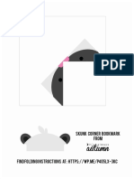 Skunk Bookmark PDF