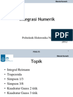 MetNum05-Integrasi Numerik