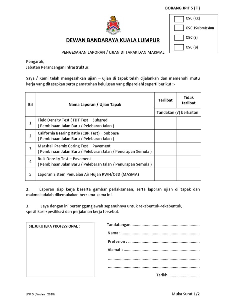 Borang Jpif05