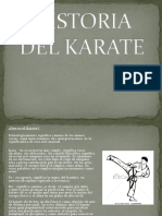 Historia Del Karate