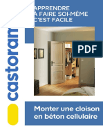 APPRENDRE À FAIRE SOI-MÊME C EST FACILE. Monter Une Cloison en Béton Cellulaire