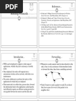 Routing Protocols Routing Protocols: References