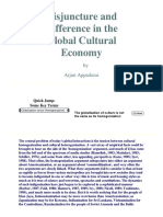 Appadurai - Disjuncture and Difference in The Global Cultural Economy