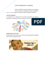 Promocion y Prevencion de La Diabetes