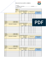 Ficha de Eval Rubrica