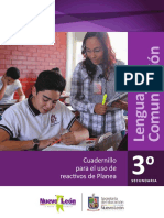 Planea 3 Lenguaje PDF