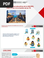 Ppt  Actores y Roles Para la Implementación de las Tics en las Instituciones Educativas