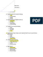 Answers Credit MCQs