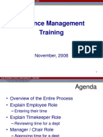 Absence Management Training: November, 2008