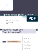 Tipos de investigación social