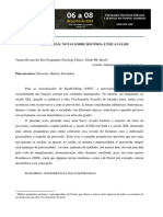 Perversão: Notas Sobre História e Psicanálise