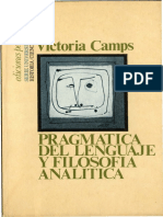 Camps Victoria-Pragmatica Del Lenguaje y Filosofia Analitica.pdf