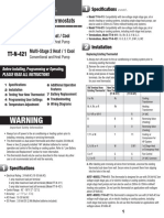 TopTech Value Series Non-Programmable Manual