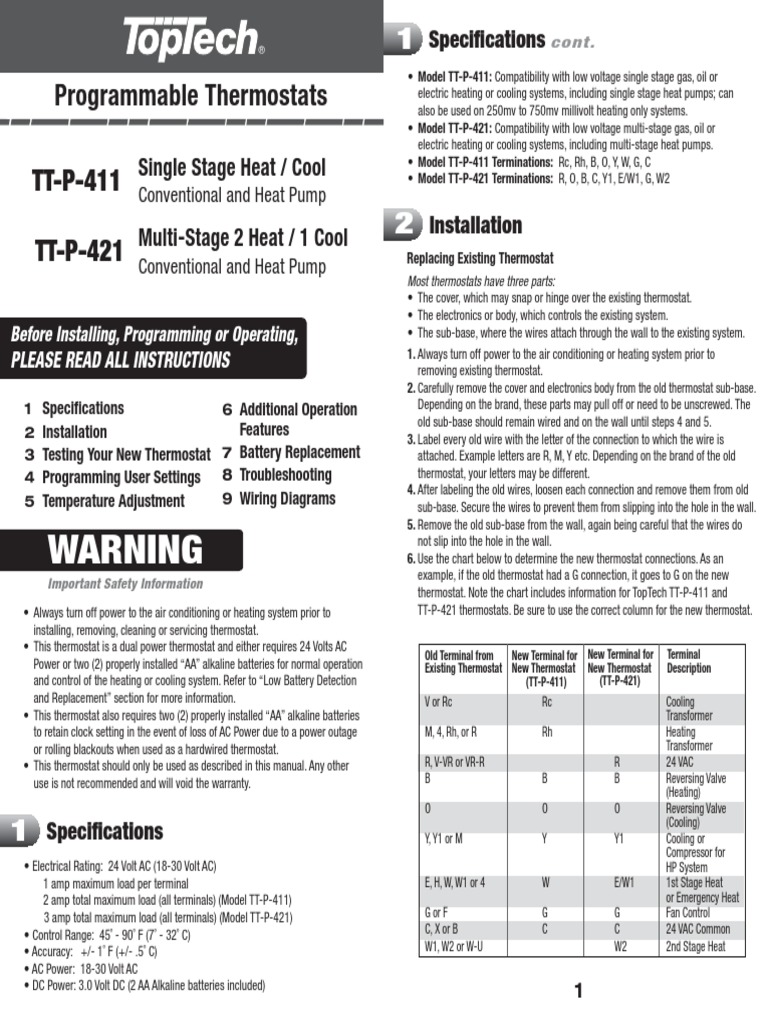 How to Program a Toptech Thermostat: Easy Steps Guide