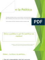 Ética en La Política, Dra. Mazzina y Anna J., 26 11 2018
