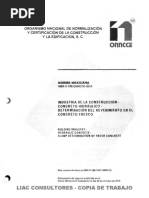 NMX C 083 Onncce | PDF