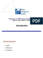 Welcome To PMP Exam Preparation: (Based On Guide To Pmbok 4 Edition)