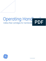 Operation Handbook - Hollow Fiber Cartridges For Membrane Separations PDF