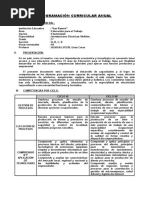 Programación Bimestral Electricidad 2º Año