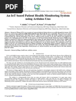 An IoT Based Patient Health Monitoring S PDF