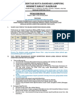 Pengumuman Jadwal SKB Pemkot Bandar Lampung