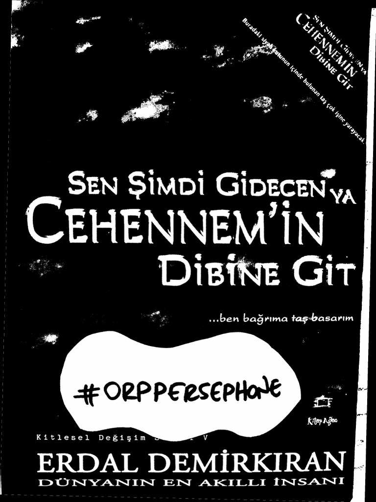 sen simdi gidecen ya cehennemin dibine git pdf