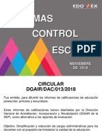 Normas de Control Escolar