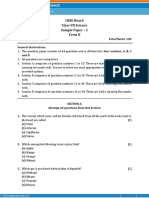 CBSE Class VII Social Science Sample Paper – 1