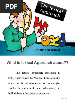 The Lexical Approach | PDF | Language Arts & Discipline