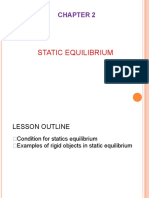 Chapter 2 Static Equilibrium