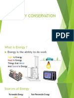 Energy Conservation