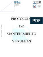 Protocolo DE Mantenimiento Y Pruebas