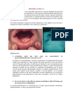 Historia Clinica Paracoccidiodomicosis