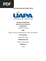 tarea 1 de Legislacion Laboral uapa..docx