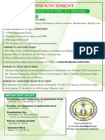 Guidelines Selection Test SY2019 2020