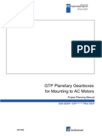 Planetary Gear for Mounting to AC Motor