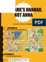 1a - My Name's Hannah, Not Anna