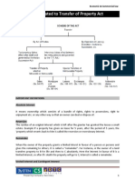 The Transfer of Property Act 1882