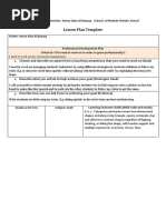 Star Shape Lesson Plan Level 6 Amna Alaa