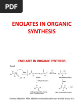 SCH 504 Enolates in Organic Synthesis