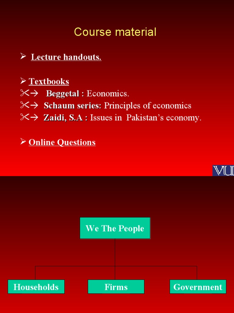 Economics Course Material Overview | PDF | Law