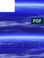 Transportation Models Lect 2