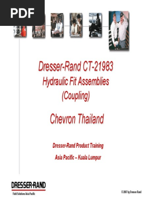 1 Coupling Training Manufactured Goods Machines
