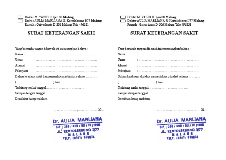 Myke Top Ten Surat Dokter Malang Pdf