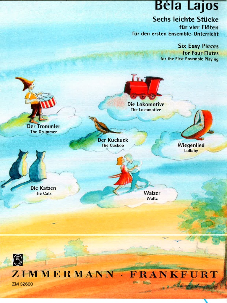 Six Easy Pieces For Flute PDF