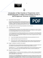 Aicte Approval Process 2006 (part-II) PDF