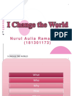 I Change The World