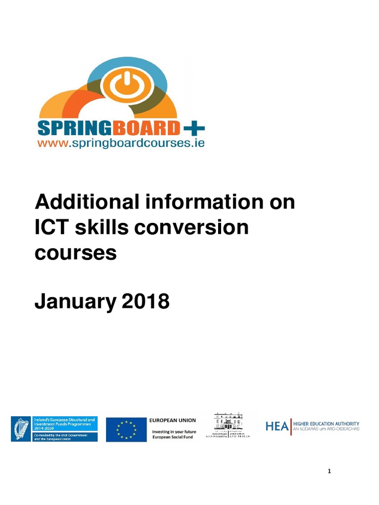 ICT Course Proposal Guide | PDF | Analytics | Relational Database